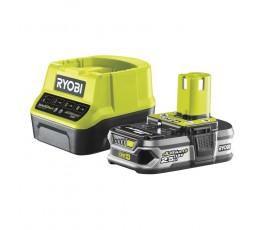 
                  RYOBI Zestaw RC18120-125: Akumulator Li-Ion 2.5Ah 18V + Ładowarka (5133003359, EAN: 4892210152138)